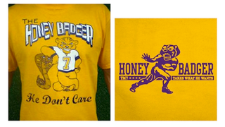 "Honey Badger Does Care": LSU Is Cracking Down On The Proliferation Of Tyrann Mathieu T-Shirts